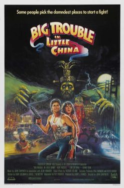 Alternative view of Big Trouble in Little China Movie Poster