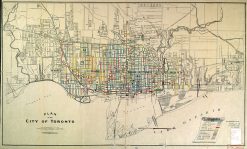 Alternative view of Plan of the City of Toronto