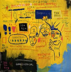 Hollywood Africans by Basquiat