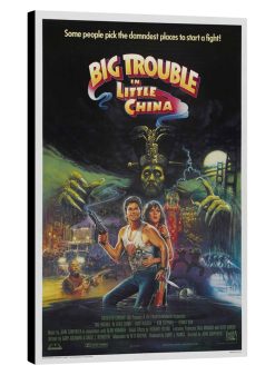Big Trouble in Little China Movie Poster on Canvas