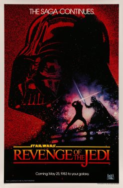 Alternative view of Revenge of the Jedi Movie Poster